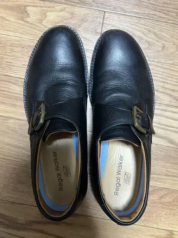REGAL Walker 몽크 스트랩 블랙 26.0cm