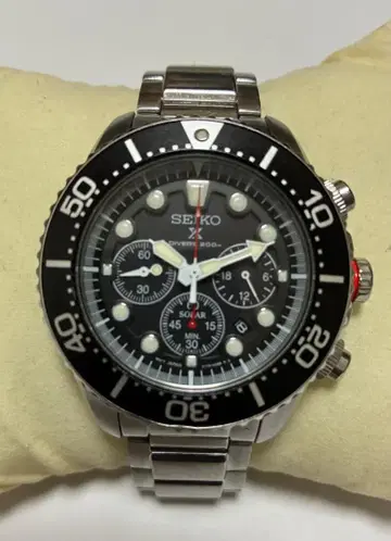 SEIKO 프로스펙스 V175-0AD0 솔라 크로노그래프