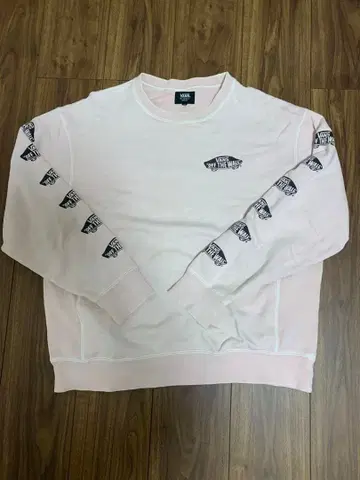 굿 디자인 VANS 페이드 핑크 맨투맨 M