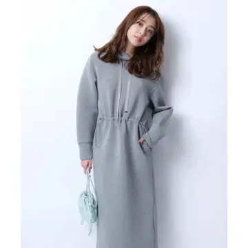저스길리티 라이트 드로스트 후드티 원피스 새상품