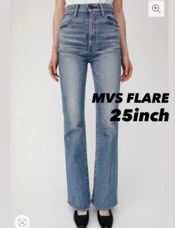 moussy MVS FLARE 25inch 데님 팬츠