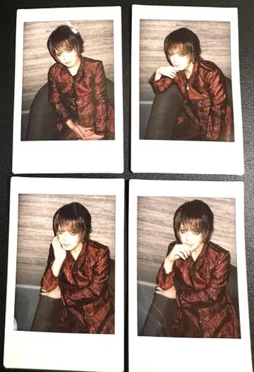 DIAURA 타츠야 씨 폴라로이드 4장 세트