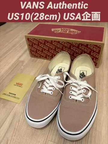 USA 기획 VANS 반스 오센틱 US10