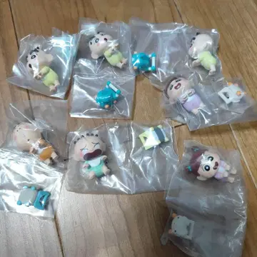 짱구는 못말려(크레용 신짱) 아장아장 산책 가챠가챠 묶음 판매 7개