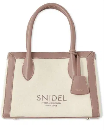 SNIDEL 캠퍼스 로고 백