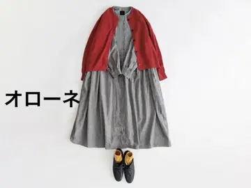 오로네 코코트 가디건 레드 2024 가을 TANDEY