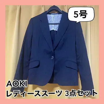 [ AOKI ] 여성 수트 5호 자켓 스커트 블라우스