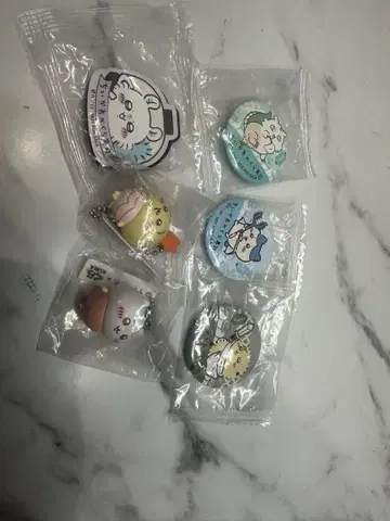 치이카와 쿠라스시 세트 키링 캔뱃지 마그넷