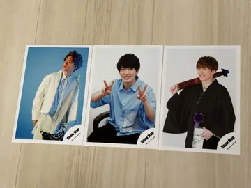 후카사와 타츠야 공식 사진 3매 세트