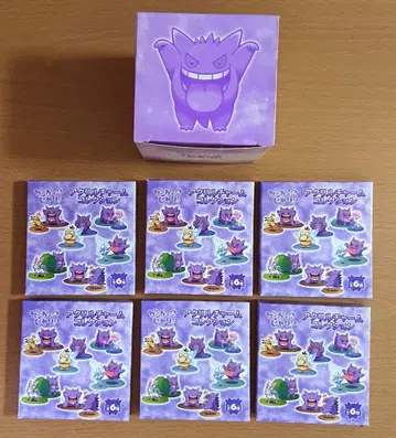 포켓몬 겐가 아크릴 참 겐가de 히야리!? 1BOX 6개입