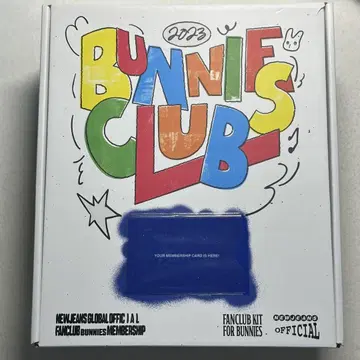 NewJeans Bunnies Club Membership Kit 1기