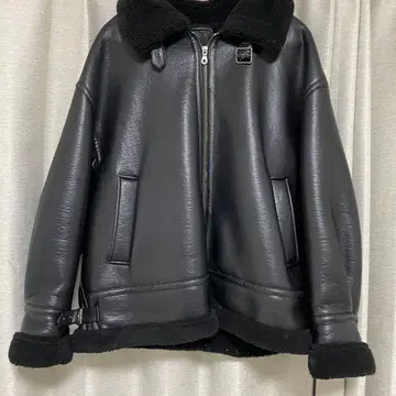 Ray BEAMS 가죽 보아 자켓