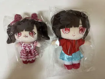 큐루링 해봐 신기루 아므 봉제 인형 키링 세트