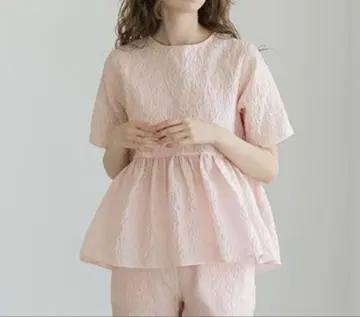 donoban 시어 자카드 상의만