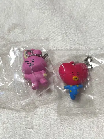 세일 BT21 TATA COOKY 키링 세트 새상품 쿠라스시