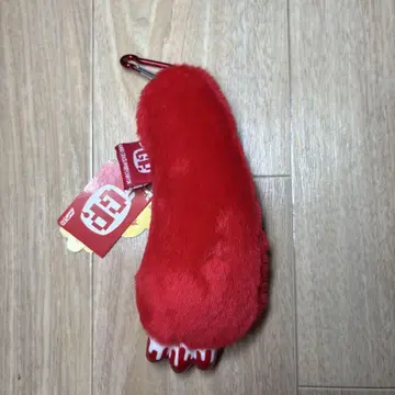 척스 GP 팔 그루미 점보 키링 빨간색