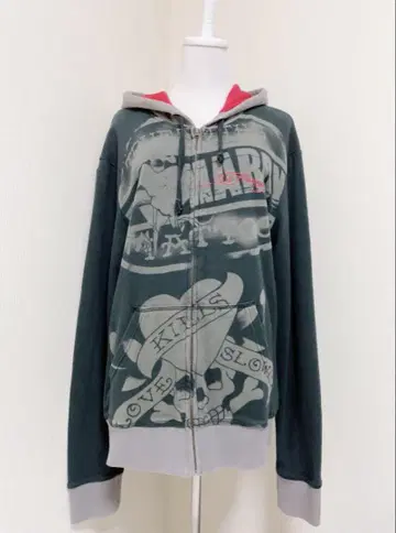 Ed Hardy 러브킬 큐빅 후드티