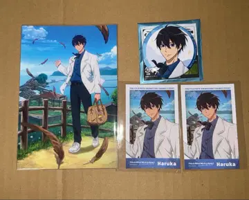 쿄애니의 세계전 엽서 포토 카드 캔뱃지 Free! 나나세 하루카