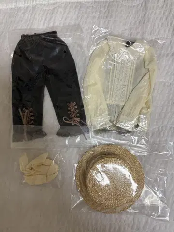 SD 레이스 튜닉&캉캉 모자 세트