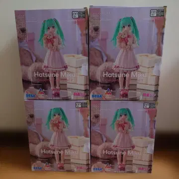 Luminasta 하츠네 미쿠 피규어 4체 세트