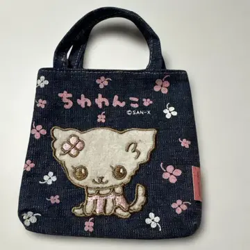 산엑스 치와와 강아지 미니백 헤이세이 레트로 레어 당시물