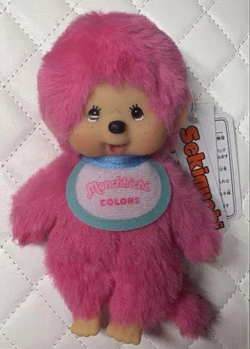 몽치치 COLORS 핑크 키체인