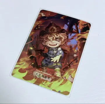 제5인격 IdentityV 화재 조사원 중국 트레이딩 카드 PR