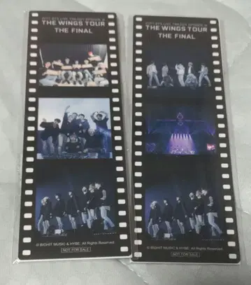 BTS 영화 THE WINGS TOUR THE FINAL 입장 특전 2종