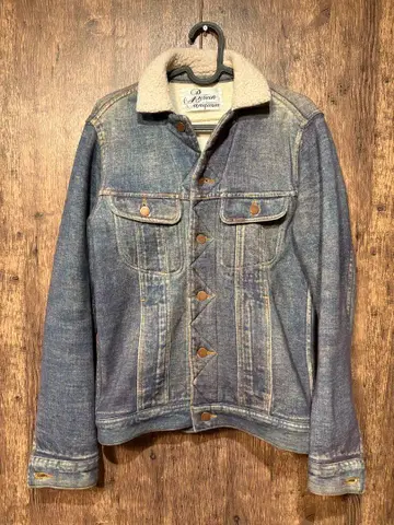 BIRVIN UNIFORM 면 데님 패턴 자켓 보아 부착 (세일 중)