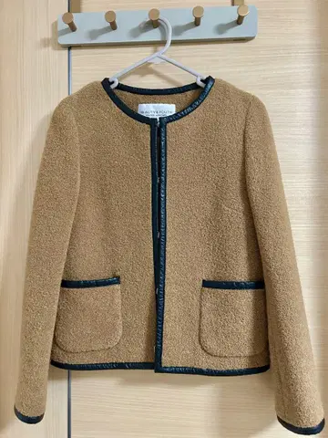 유나이티드 애로우즈 아우터 노카라 자켓