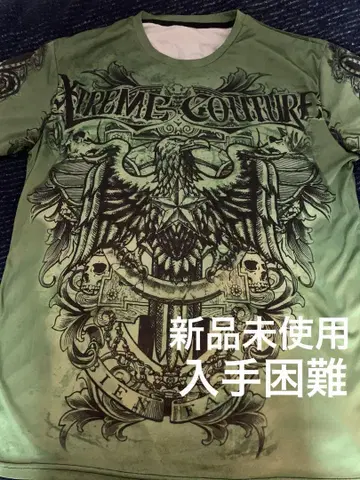 Xtreme Couture 독수리와 스컬 디자인 티셔츠