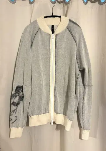 Y-3 와이쓰리 그래픽 니트 가디건 size: M
