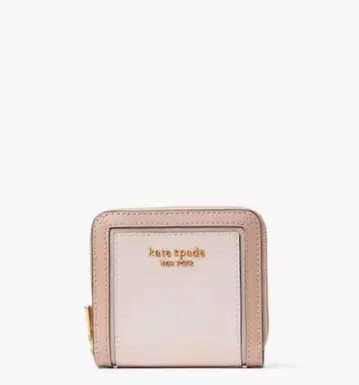 kate spade 이단 접이식 지갑 핑크