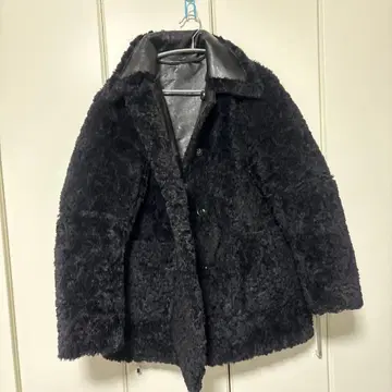 [ 최종 가격 인하 ] moussy 리버서블 페이크 가죽 자켓