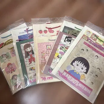 쓰리코인즈 리본 페이퍼 BAG 5종 세트