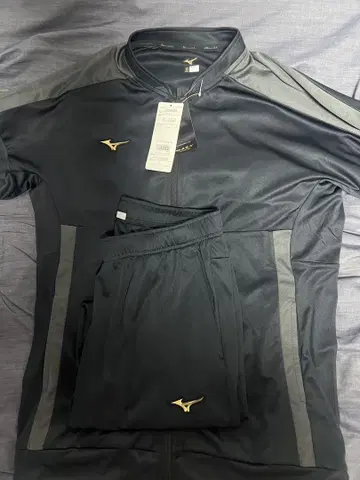 Mizuno 블랙 저지 세트