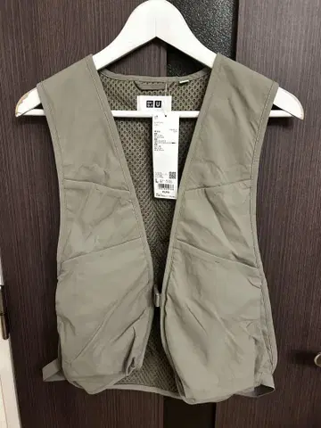 UNIQLO U 유틸리티 베스트 그레이 L
