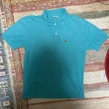 프렌치 라코스테 에메랄드 피케 셔츠 lacoste