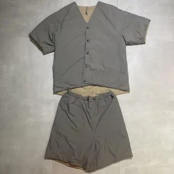 [거의 새상품] QUILTED REVERSIBLE DAN-TEN SUIT