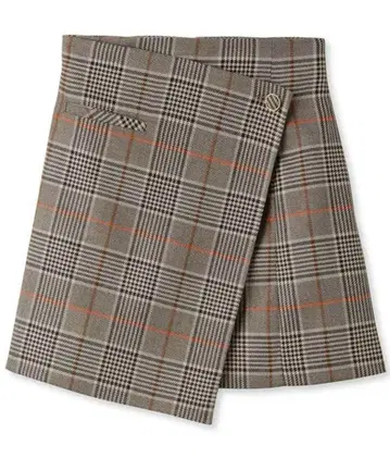 [택 포함 새상품] SNIDEL 랩 디테일 미니 스커트