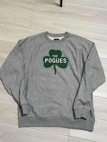 NOAH THE POGUES 맨투맨 그레이