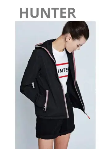 새상품급 HUNTER 헌터 집업 블루종