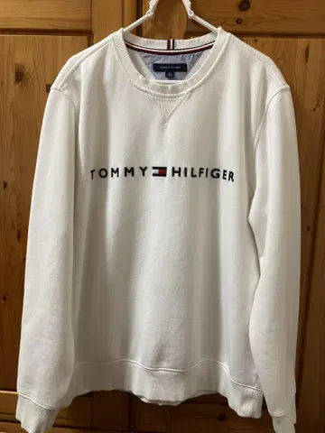 Tommy Hilfiger 화이트 트레이닝복 속기모 XL