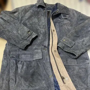 PERSIST 스웨이드 자켓 M 그레이