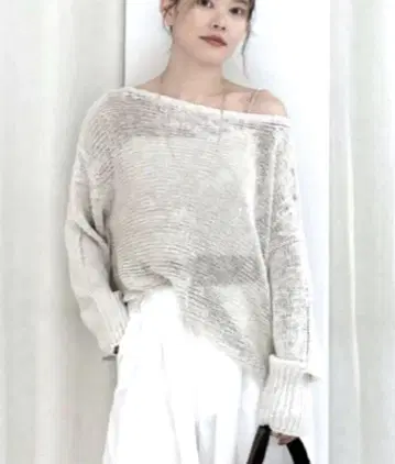 BABYLONE 바빌론 로우 게이지 풀오버 니트