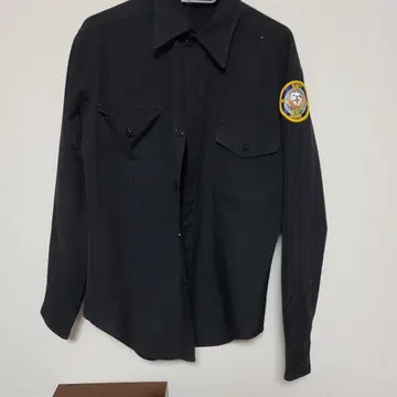 Navy JROTC 블랙 긴팔 셔츠