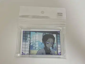 귀멸의 칼날 코쵸우 시노부 명언 미니 아크릴 블록
