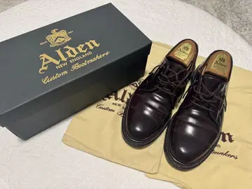 [새상품급] Alden 990 7 1/2 D 버건디 발리 라스트