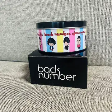 [ 새상품 미개봉 ] back number 양철통