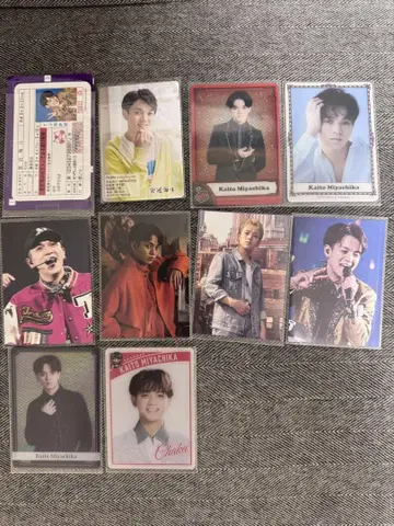 Travis Japan 미야치카 카이토 트레이딩 카드 10장 세트